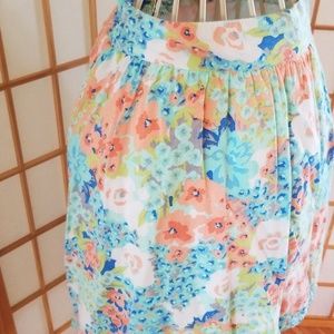 Candie's Skirts - Candie's Summer Floral Flowy Mini Skirt Candie's Skirts - Candie's Summer Floral Flowy Mini Skirt